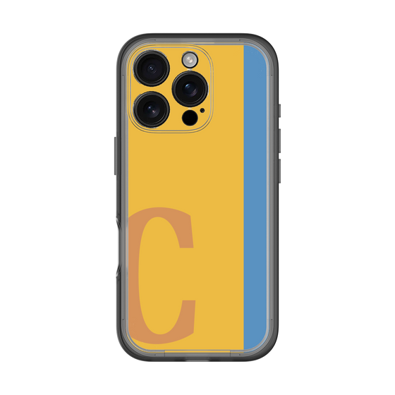 Slim Protection Premium Case［ オリジナル - initial color line - C orange ］