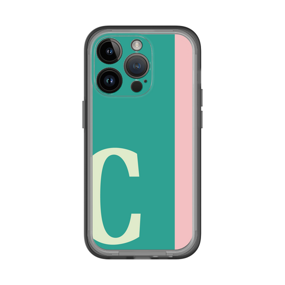 Slim Protection Premium Case［ オリジナル - initial color line - C green ］