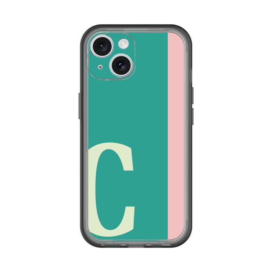 Slim Protection Premium Case［ オリジナル - initial color line - C green ］
