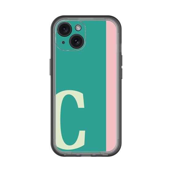Slim Protection Premium Case［ オリジナル - initial color line - C green ］