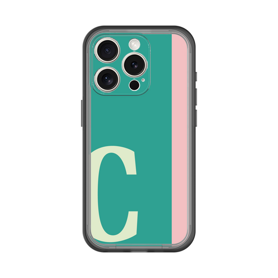 Slim Protection Premium Case［ オリジナル - initial color line - C green ］