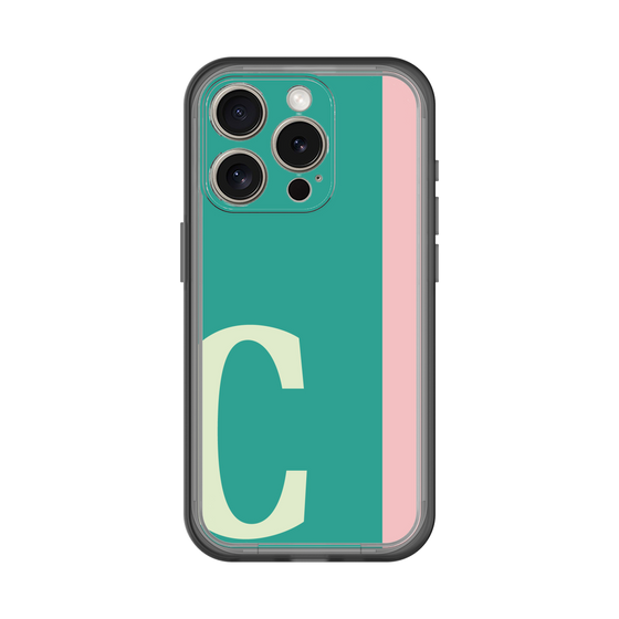 Slim Protection Premium Case［ オリジナル - initial color line - C green ］