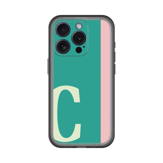 Slim Protection Premium Case［ オリジナル - initial color line - C green ］