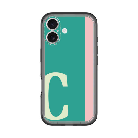 Slim Protection Premium Case［ オリジナル - initial color line - C green ］
