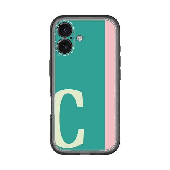 Slim Protection Premium Case［ オリジナル - initial color line - C green ］