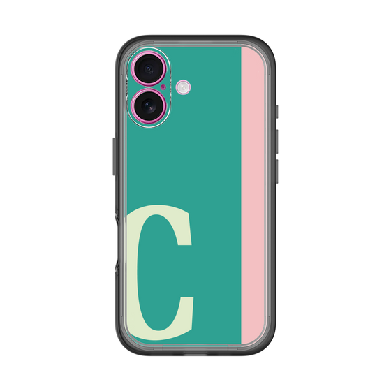 Slim Protection Premium Case［ オリジナル - initial color line - C green ］