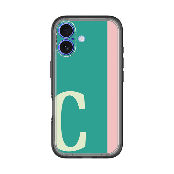 Slim Protection Premium Case［ オリジナル - initial color line - C green ］