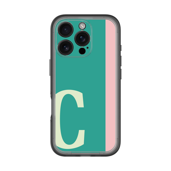 Slim Protection Premium Case［ オリジナル - initial color line - C green ］