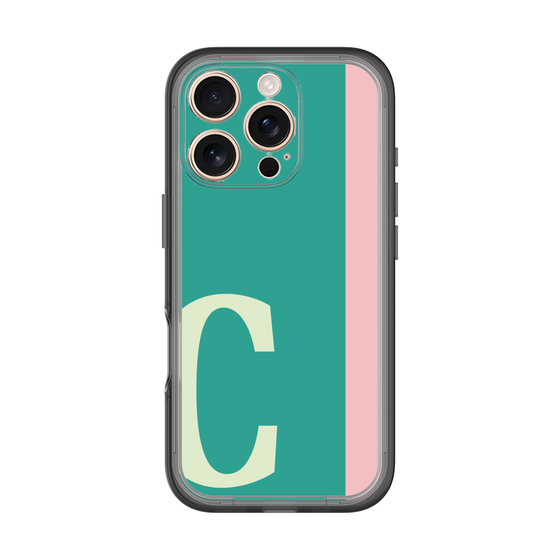 Slim Protection Premium Case［ オリジナル - initial color line - C green ］