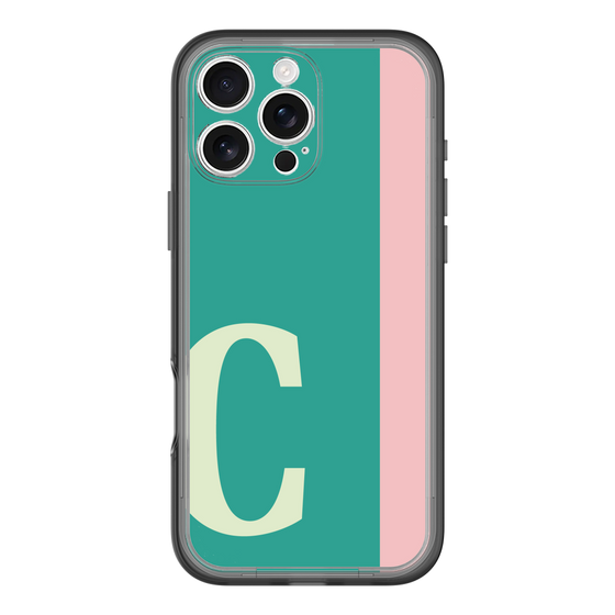 Slim Protection Premium Case［ オリジナル - initial color line - C green ］