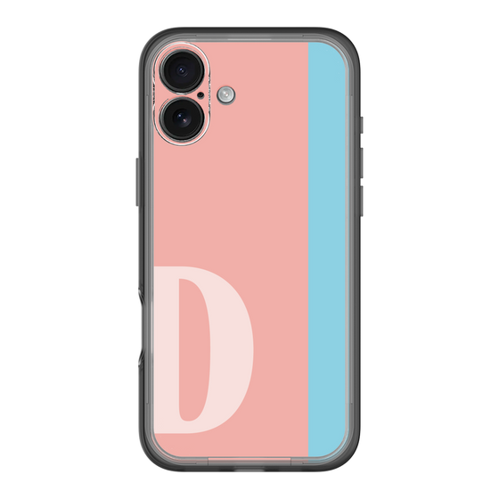Slim Protection Premium Case［ オリジナル - initial color line - D pink ］