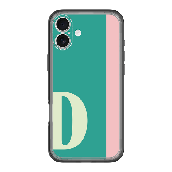 Slim Protection Premium Case［ オリジナル - initial color line - D green ］