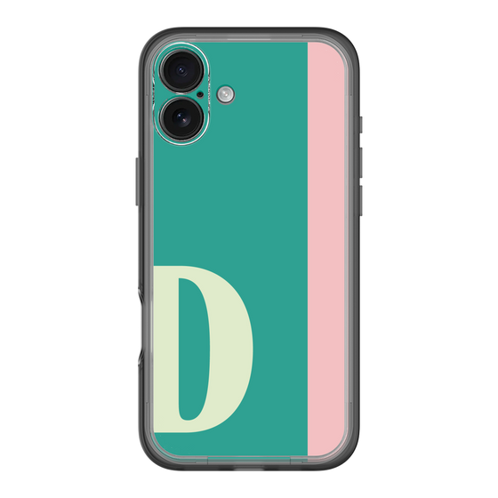 Slim Protection Premium Case［ オリジナル - initial color line - D green ］