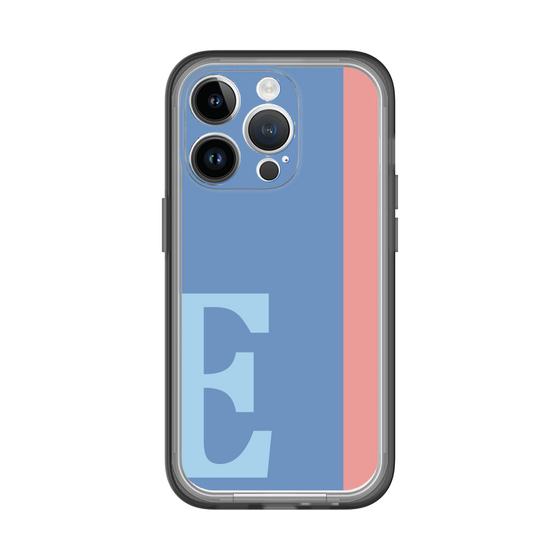 Slim Protection Premium Case［ オリジナル - initial color line - E blue ］
