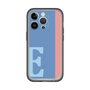 Slim Protection Premium Case［ オリジナル - initial color line - E blue ］