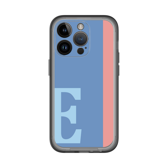 Slim Protection Premium Case［ オリジナル - initial color line - E blue ］
