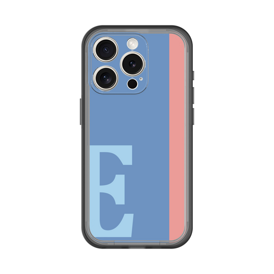 Slim Protection Premium Case［ オリジナル - initial color line - E blue ］