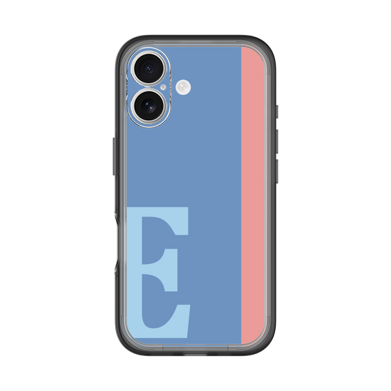 Slim Protection Premium Case［ オリジナル - initial color line - E blue ］