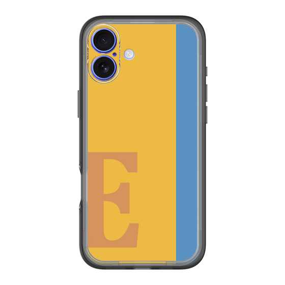Slim Protection Premium Case［ オリジナル - initial color line - E orange ］