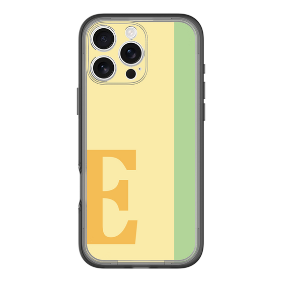 Slim Protection Premium Case［ オリジナル - initial color line - E yellow ］