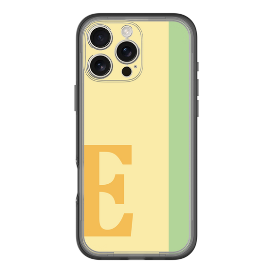Slim Protection Premium Case［ オリジナル - initial color line - E yellow ］