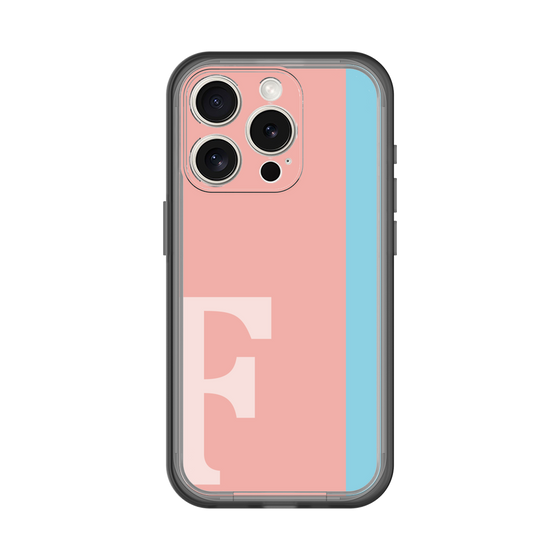 Slim Protection Premium Case［ オリジナル - initial color line - F pink ］