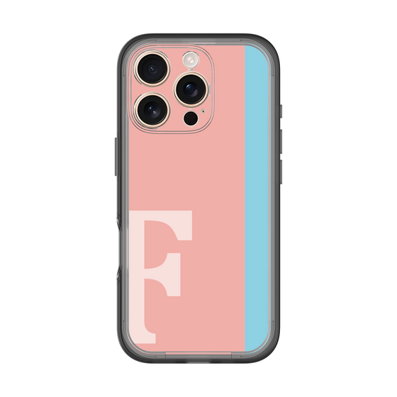 Slim Protection Premium Case［ オリジナル - initial color line - F pink ］