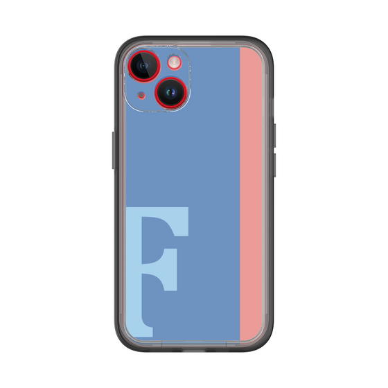 Slim Protection Premium Case［ オリジナル - initial color line - F blue ］