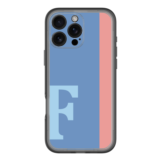 Slim Protection Premium Case［ オリジナル - initial color line - F blue ］