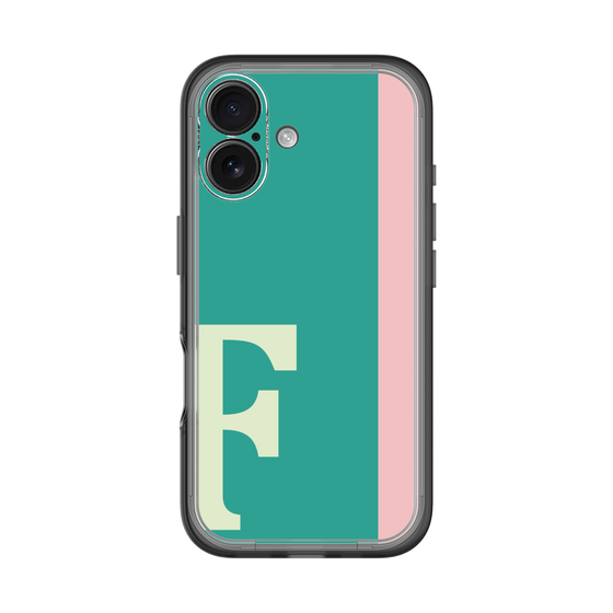 Slim Protection Premium Case［ オリジナル - initial color line - F green ］