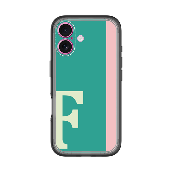 Slim Protection Premium Case［ オリジナル - initial color line - F green ］