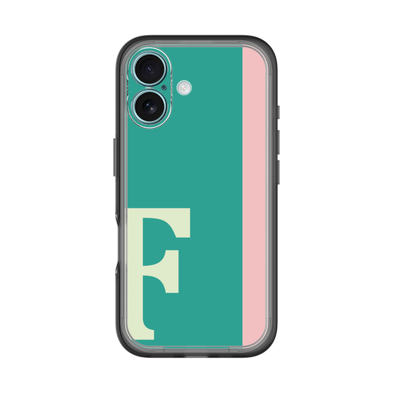 Slim Protection Premium Case［ オリジナル - initial color line - F green ］