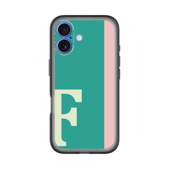 Slim Protection Premium Case［ オリジナル - initial color line - F green ］
