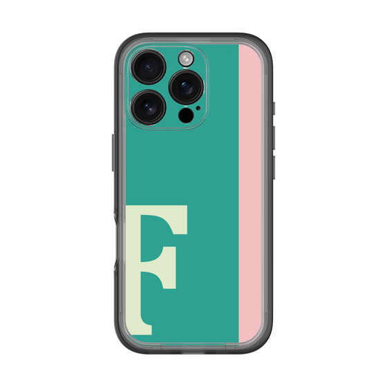 Slim Protection Premium Case［ オリジナル - initial color line - F green ］