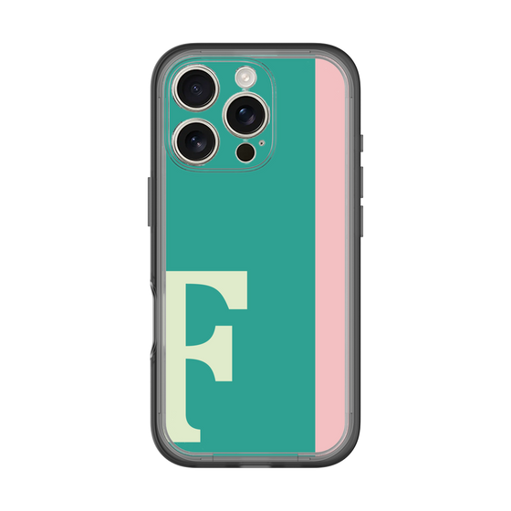 Slim Protection Premium Case［ オリジナル - initial color line - F green ］