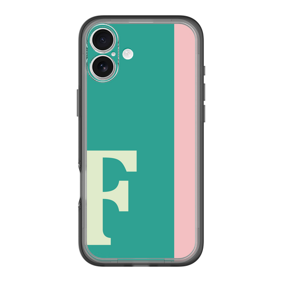 Slim Protection Premium Case［ オリジナル - initial color line - F green ］