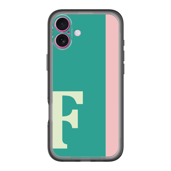 Slim Protection Premium Case［ オリジナル - initial color line - F green ］