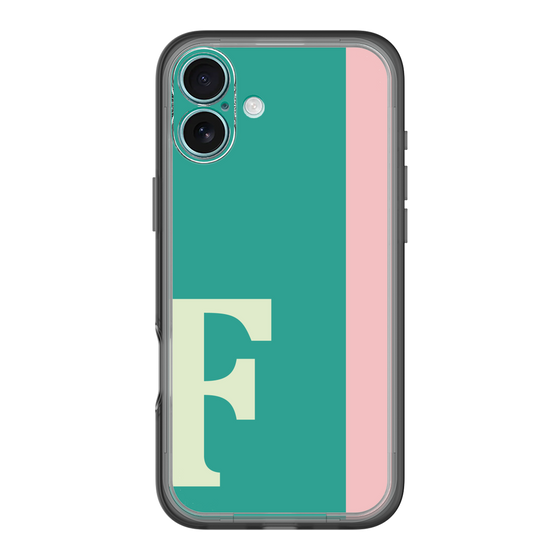 Slim Protection Premium Case［ オリジナル - initial color line - F green ］
