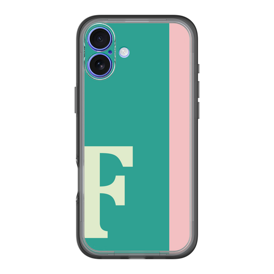 Slim Protection Premium Case［ オリジナル - initial color line - F green ］