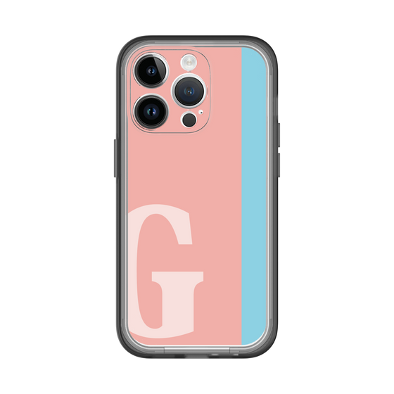 Slim Protection Premium Case［ オリジナル - initial color line - G pink ］