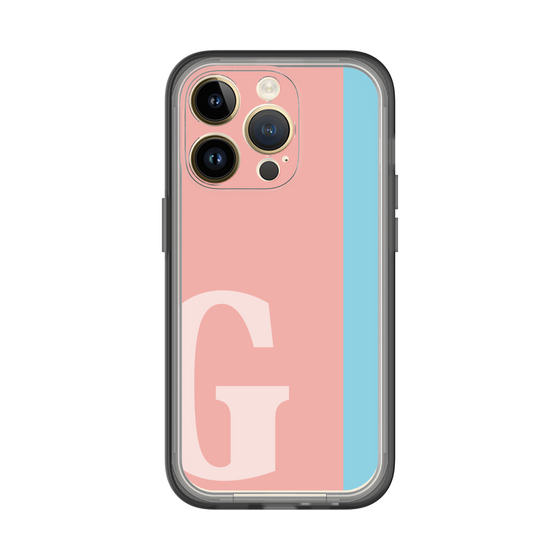 Slim Protection Premium Case［ オリジナル - initial color line - G pink ］