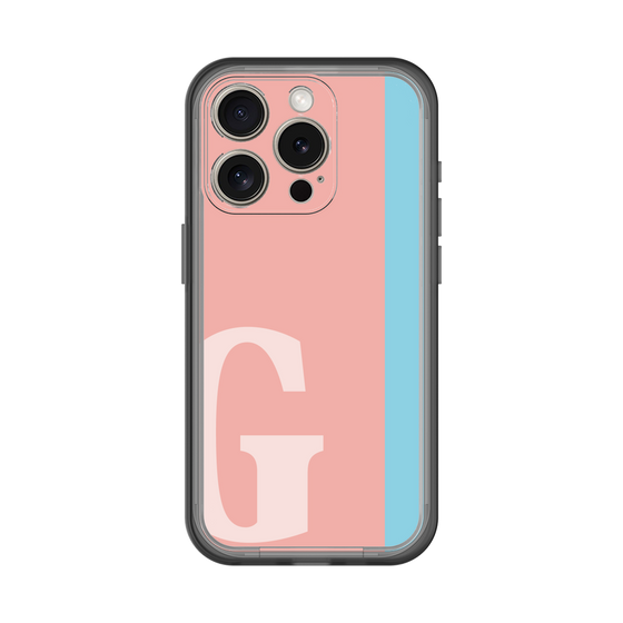 Slim Protection Premium Case［ オリジナル - initial color line - G pink ］