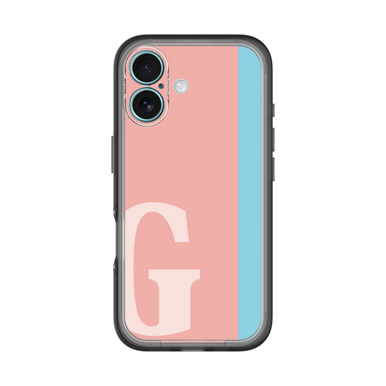 Slim Protection Premium Case［ オリジナル - initial color line - G pink ］