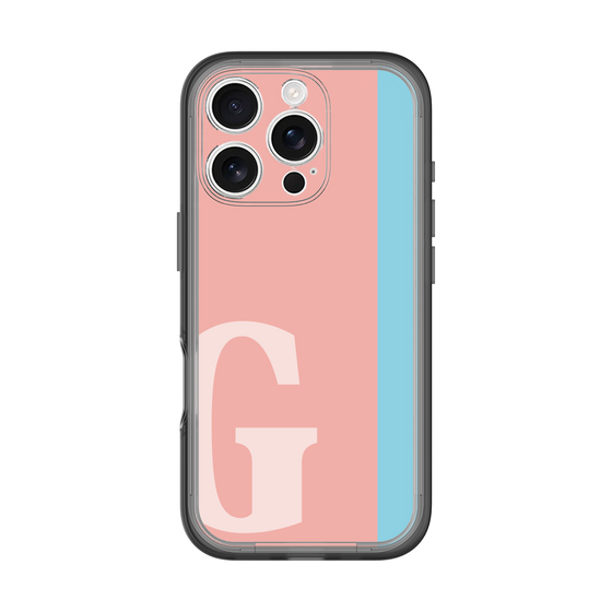 Slim Protection Premium Case［ オリジナル - initial color line - G pink ］