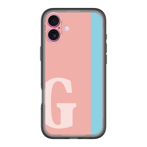 Slim Protection Premium Case［ オリジナル - initial color line - G pink ］