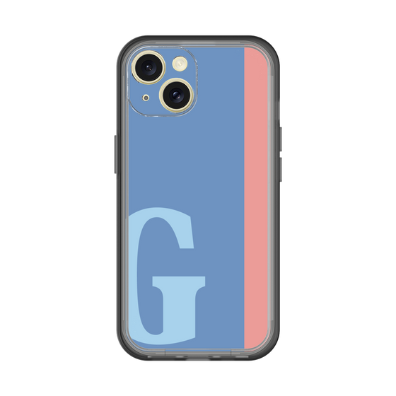 Slim Protection Premium Case［ オリジナル - initial color line - G blue ］