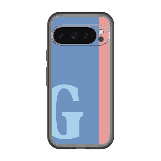 Slim Protection Premium Case［ オリジナル - initial color line - G blue ］