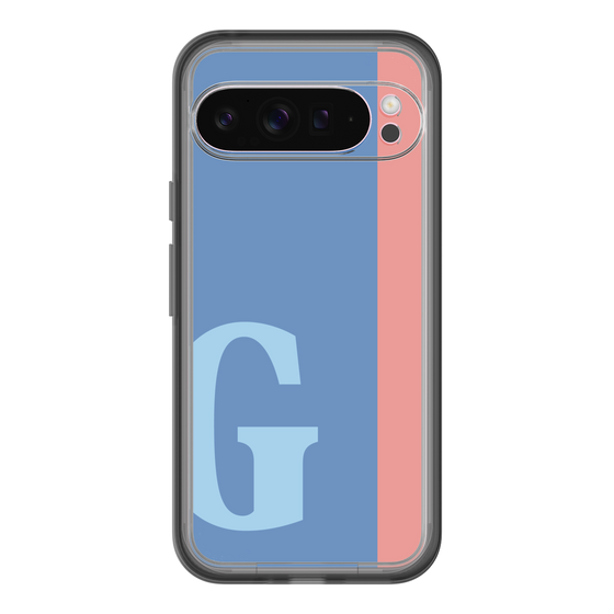 Slim Protection Premium Case［ オリジナル - initial color line - G blue ］