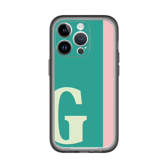 Slim Protection Premium Case［ オリジナル - initial color line - G green ］