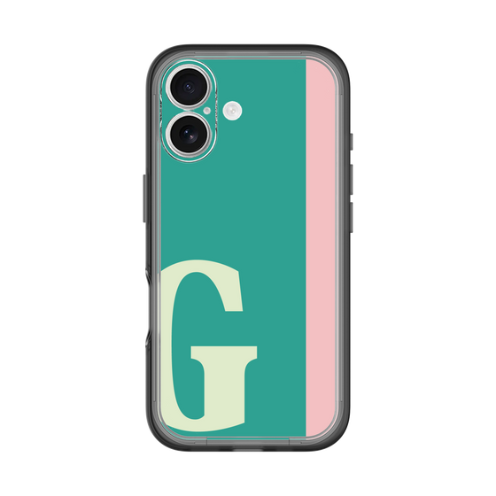 Slim Protection Premium Case［ オリジナル - initial color line - G green ］